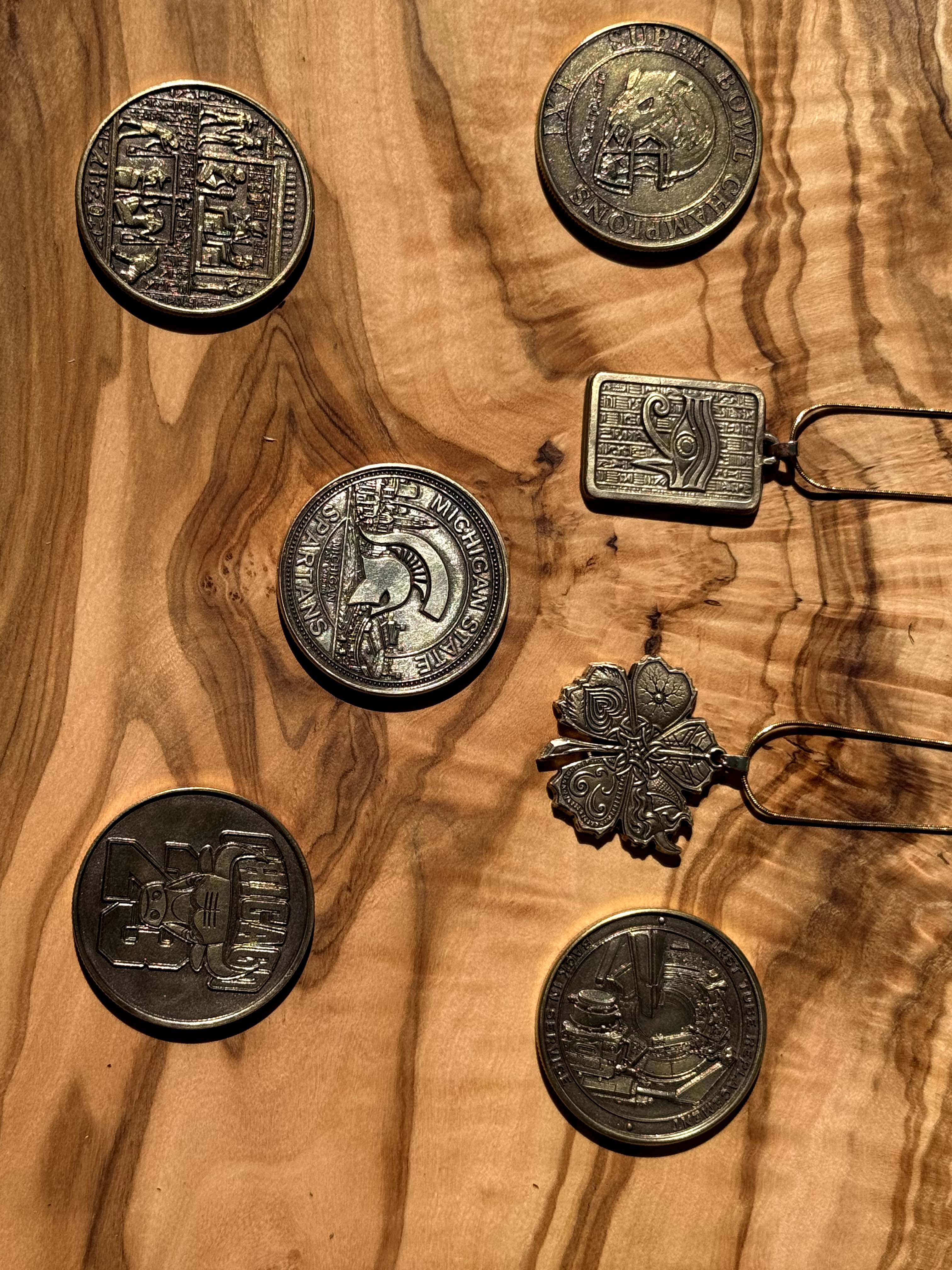 Custom engraved coin engraving