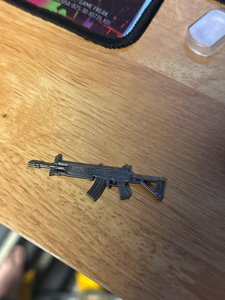 Custom Rifle Pendant engraving